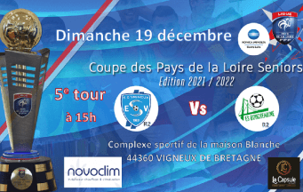 Coupe des Pays de la Loire sur le terrain Novoclim - ESV Vigneux