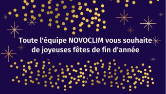Novoclim vous souhaite de bonnes fêtes de fin d'année