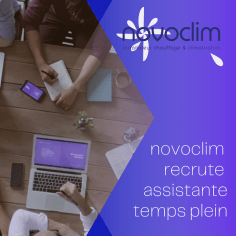 Novoclim recrute une assistante